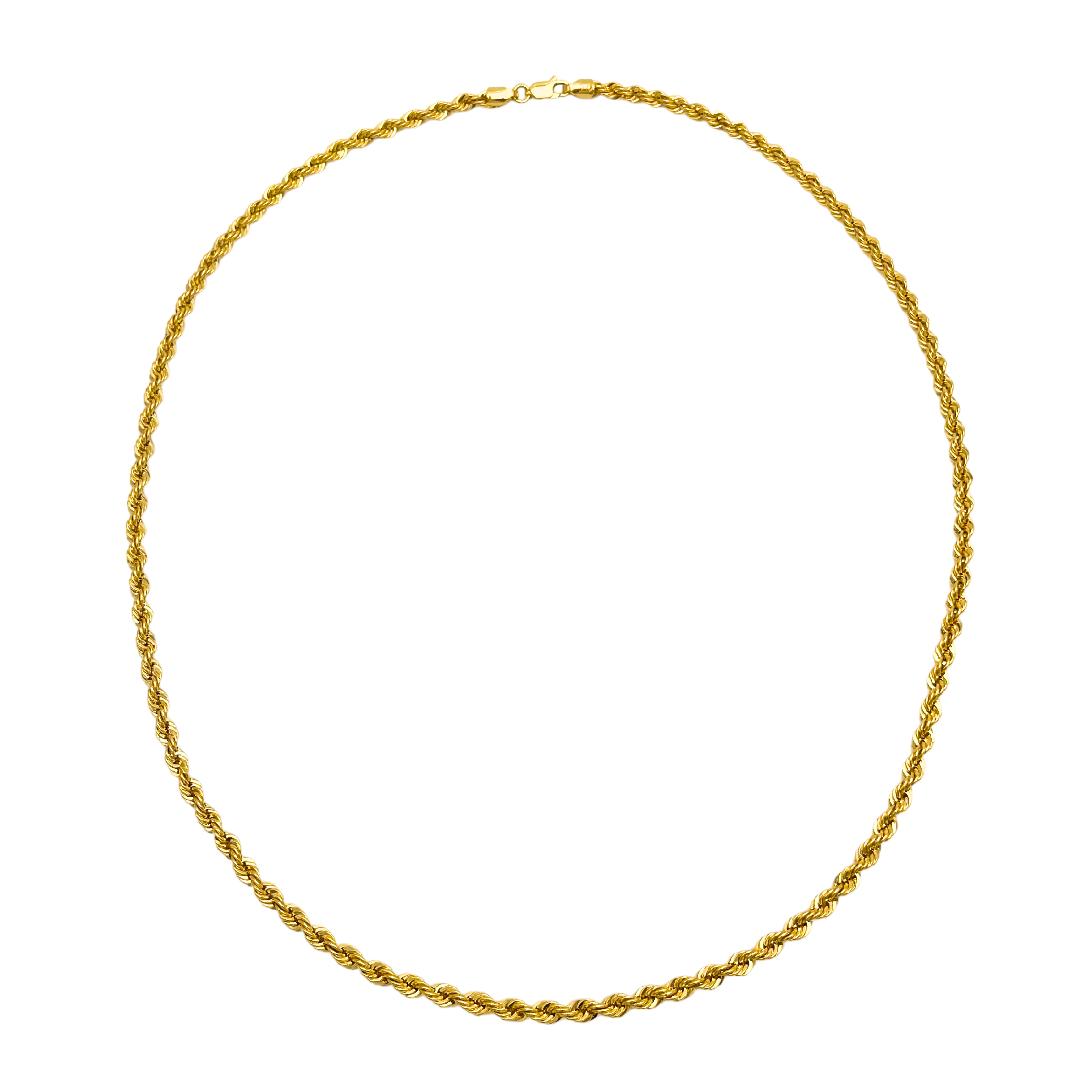 Goldkette Kordel