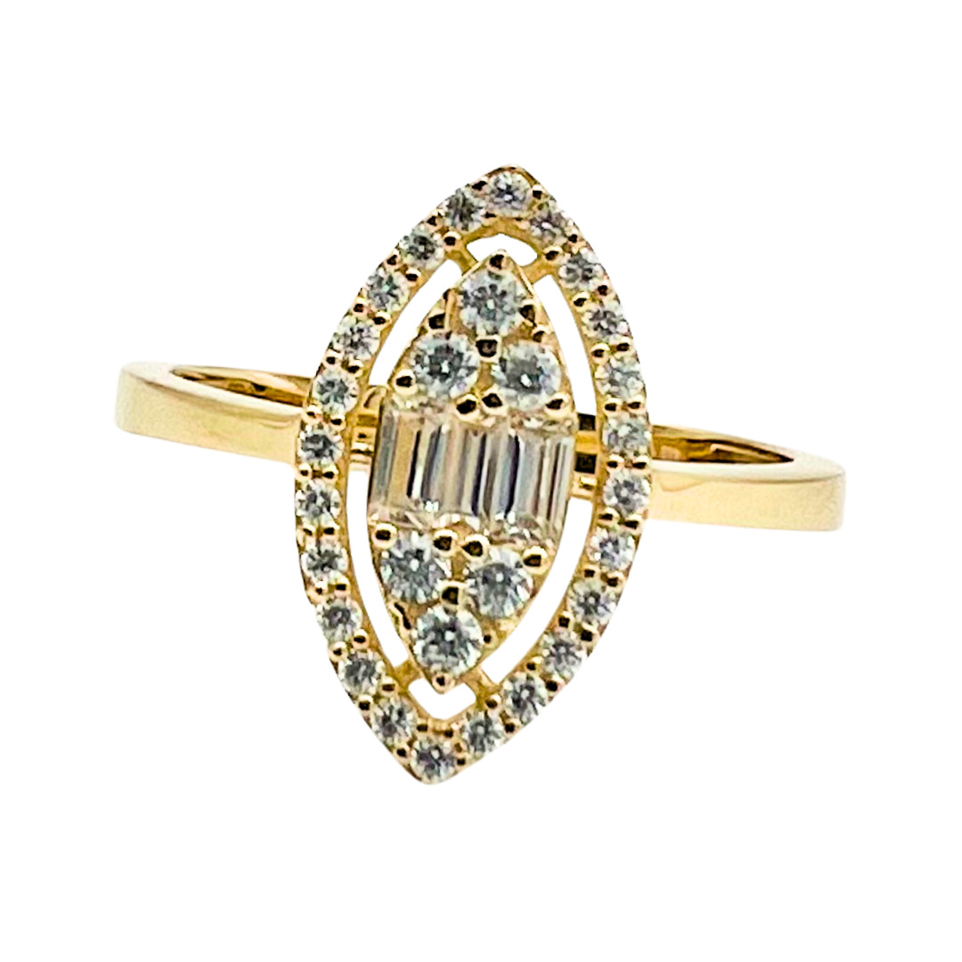 Goldring Solitär Marquise